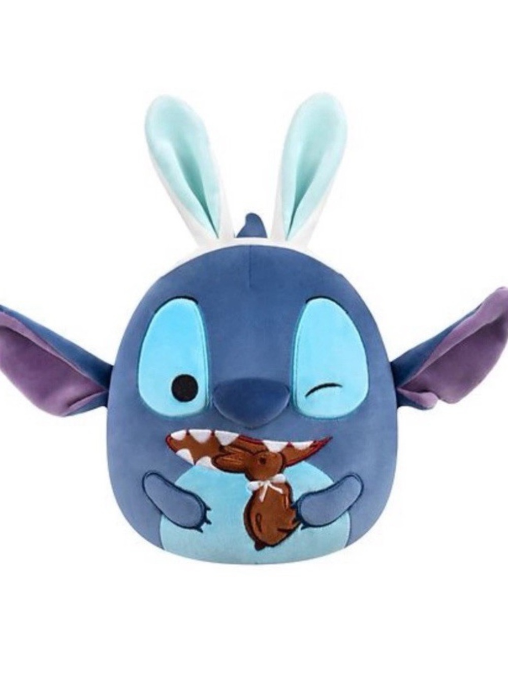 Squishmallow Disney Stitch 2025 Easter Chocolate Bunny 8 Inch Plush
